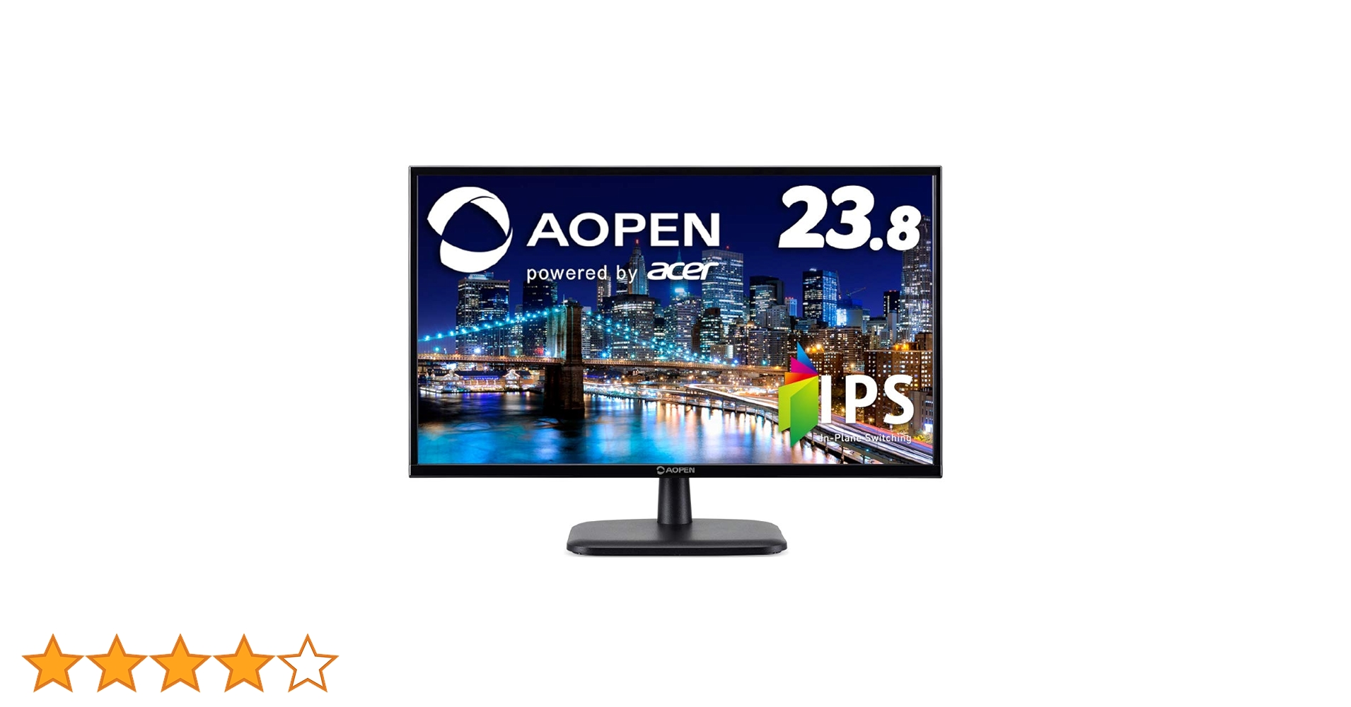 AOPEN モニター 24CL1Ybi 23.8インチ スピーカーなし Amazon.co.jp: AOPEN モニター 24CL1Ybi 23.8インチ 75Hz 5ms
